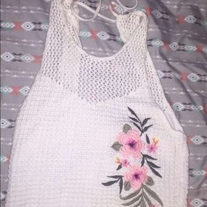 Mesh tank top